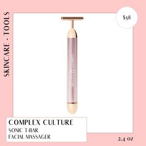 Complex Culture Sonic T-Bar Facial Massager